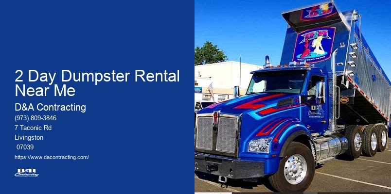 Residential Dumpster Rental Prices