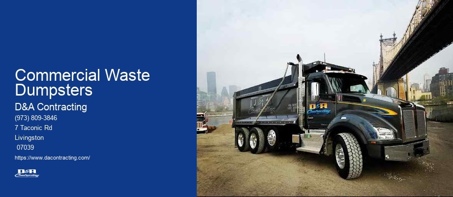 Commercial Waste Dumpsters